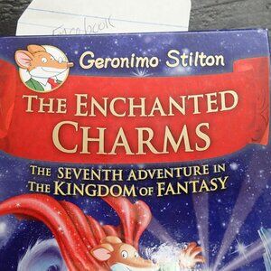 Geronimo Stilton The Enchanted Charms Hardcover Book